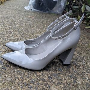 Elegant Gray Marc Fisher Women's Heels